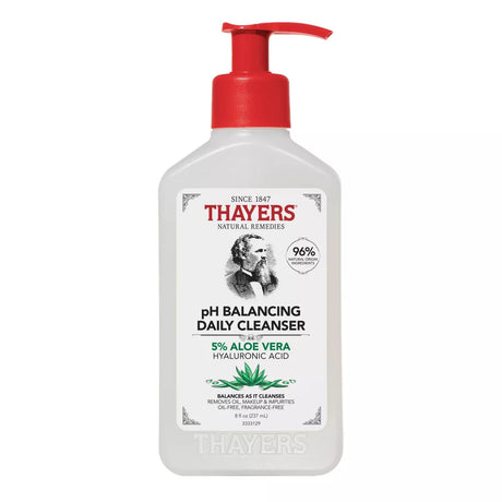 Thayers pH Balancing Gentle Face Wash with Aloe Vera, 8 oz-041507050365-LR-358536-1-LR eShop