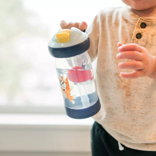 The First Years Bluey Sip & See Toddler Water Bottle with Floating Charm, 12 oz-071463118564-LR-355964-9-LR eShop