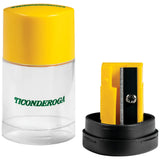 Ticonderoga DUO 2-in-1 Pencil Sharpener & Eraser - Yellow, 1 Count-072067390011-LR-354463-4-LR eShop