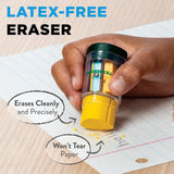 Ticonderoga DUO 2-in-1 Pencil Sharpener & Eraser - Yellow, 1 Count-072067390011-LR-354463-8-LR eShop