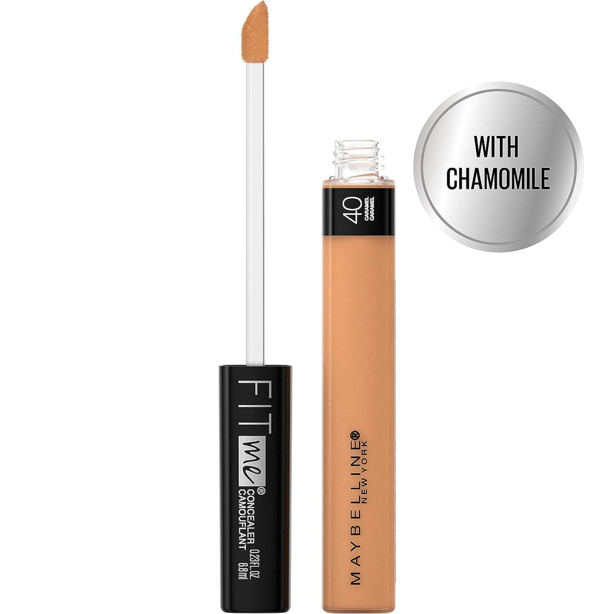 Maybelline New York Fit Me! Liquid Concealer, Caramel, 0.23 fl oz