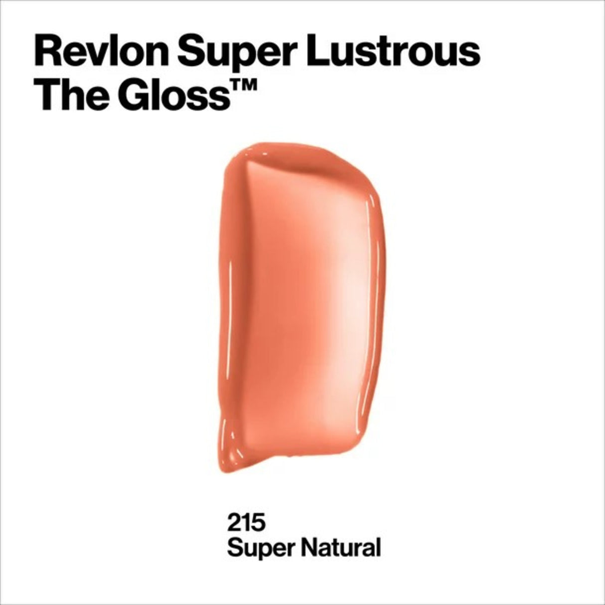 Revlon Super Lustrous Lip Gloss - Super Natural, 0.13 fl oz