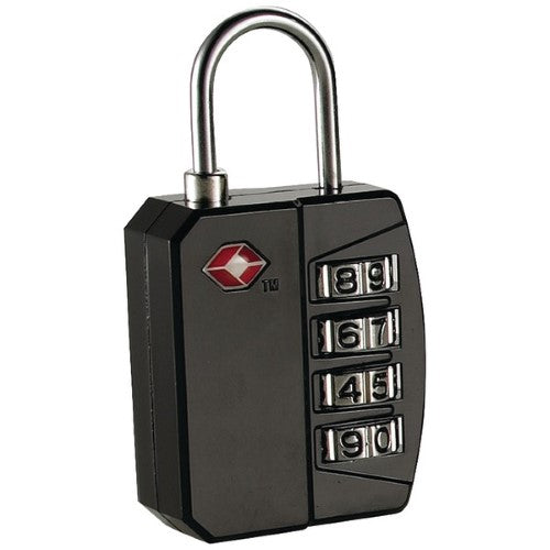 Travel Smart Travel Sentry 4 Dial Combination Lock - Black-039052826306-LR-194321-2-LR eShop