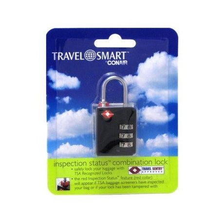 Travel Smart TSA-Approved 3-Dial Inspection Status Lock - Assorted Colors-039052826382-LR-199601-1-LR eShop