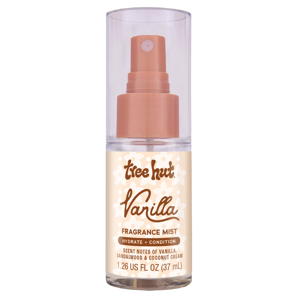 Tree Hut Travel Size Vanilla Fragrance Mist 1.26 fl oz-075371010828-LR-363290-1-LR eShop