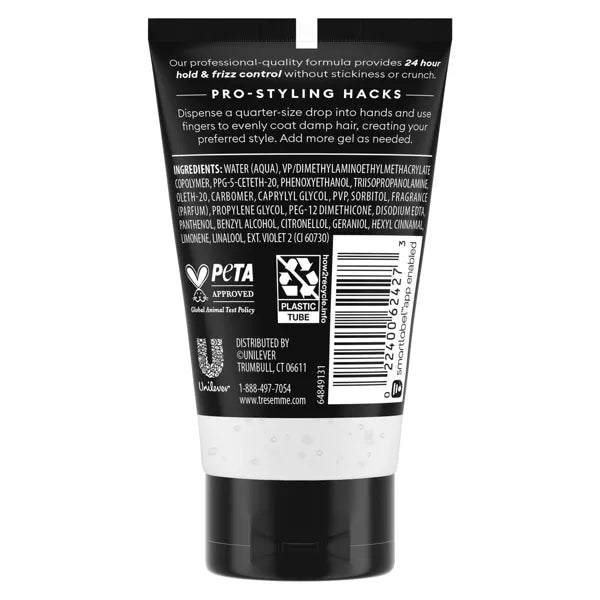Tresemme Extra Hold Travel Size Hair Gel for 24-Hour Frizz Control, 2 oz-022400624273-LR-287266-2-LR eShop