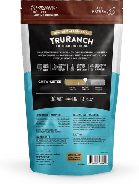 TruRanch 9" Rawhide Alternative Collagen Rolls for Dogs, 3 count-810022723531-LR-355500-2-LR eShop