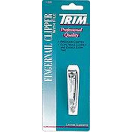 Trim Fingernail Clipper With File