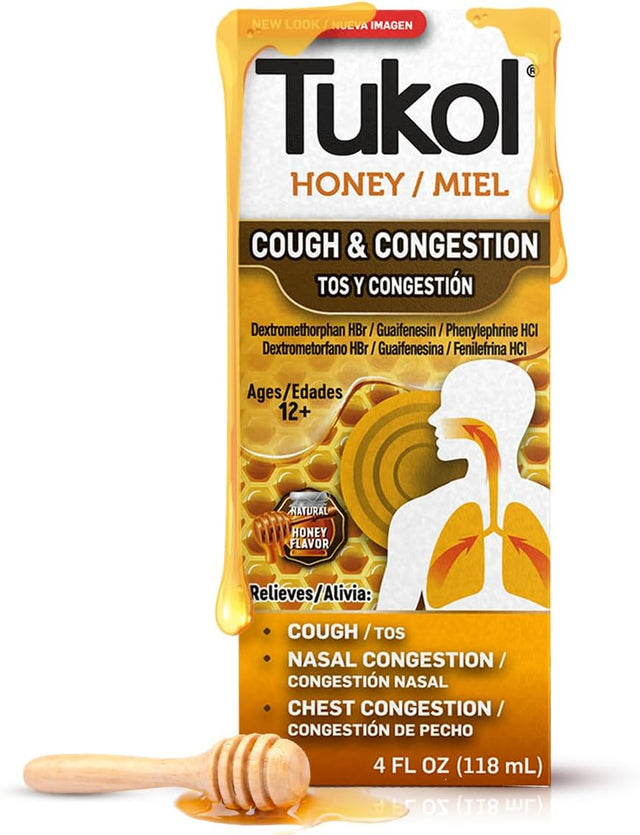 Tukol Cough and Congestion Relief Liquid - Natural Honey Flavor-650066000430-LR-318321-1-LR eShop