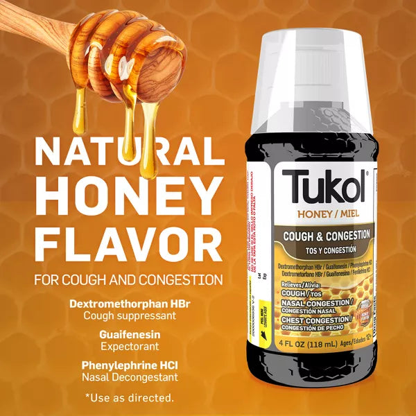 Tukol Cough and Congestion Relief Liquid - Natural Honey Flavor-650066000430-LR-318321-4-LR eShop