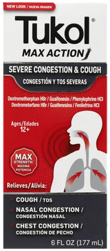 Tukol Max Action Severe Congestion & Cough Medicine, 6 oz-650067000255-LR-318342-1-LR eShop