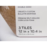 U Brands 3ct Hexagon Tiles: Small Corkboard-812296025274-LR-362752-3-LR eShop