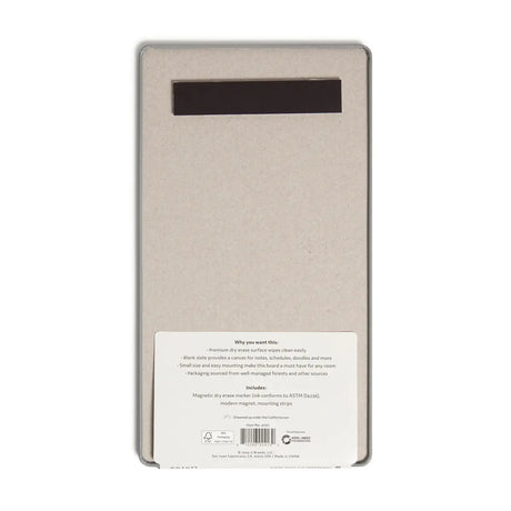 U-Brands 5.5" X 10" Magnetic Dry Erase Board-812296024130-LR-362749-2-LR eShop