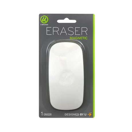 U Brands Classic Magnetic Eraser, White-812296025816-LR-362753-1-LR eShop