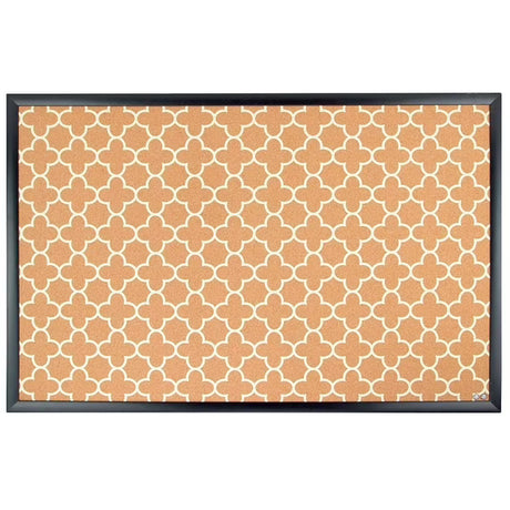 U Brands Fashion Cork Bulletin Board 35 X 23 Black Finish Frame-812296023065-LR-362746-1-LR eShop
