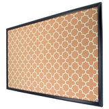 U Brands Fashion Cork Bulletin Board 35 X 23 Black Finish Frame-812296023065-LR-362746-2-LR eShop