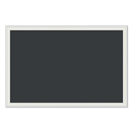U BRANDS Magnetic Chalkboard with White Decor Frame, 30" x 20"-817894020737-LR-362757-1-LR eShop