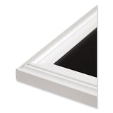 U BRANDS Magnetic Chalkboard with White Decor Frame, 30" x 20"-817894020737-LR-362757-2-LR eShop