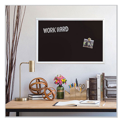U BRANDS Magnetic Chalkboard with White Decor Frame, 30" x 20"-817894020737-LR-362757-6-LR eShop