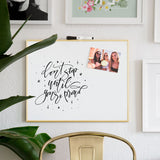 U BRANDS Magnetic Dry-Erase Board with Gold Decor Frame, 16" x 20"-843463155609-LR-362769-3-LR eShop