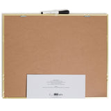 U BRANDS Magnetic Dry-Erase Board with Gold Decor Frame, 16" x 20"-843463155609-LR-362769-5-LR eShop