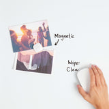 U BRANDS Magnetic Dry-Erase Board with White Decor Frame, 30" x 20"-817894020713-LR-362756-4-LR eShop