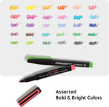 U Brands Malibu Permanent Markers Set, 30 Assorted Bold Colors-843463171784-LR-362773-4-LR eShop