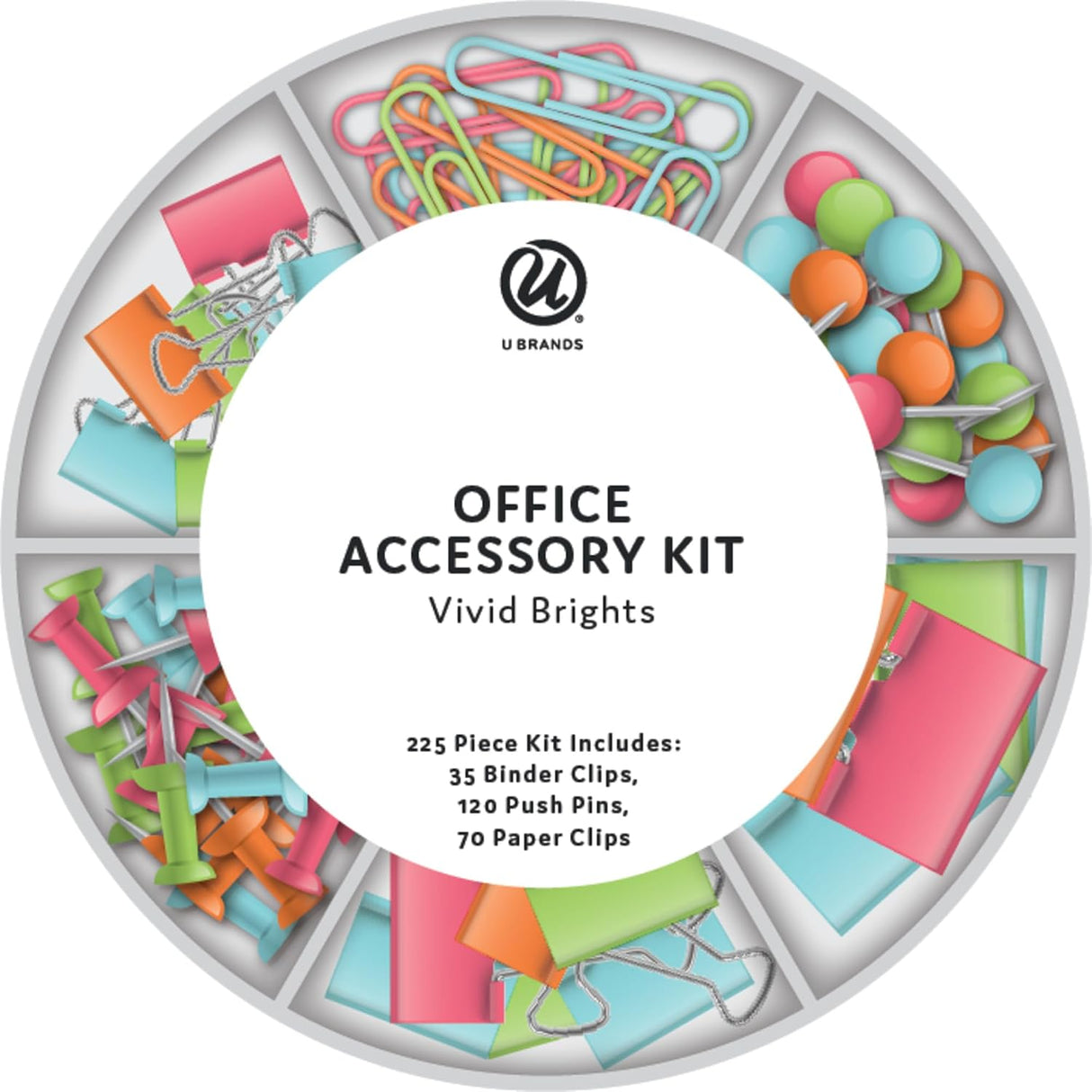 U Brands Office Supplies Set, Desk Accessories Kit, 225 Pieces-843463160658-LR-362770-1-LR eShop