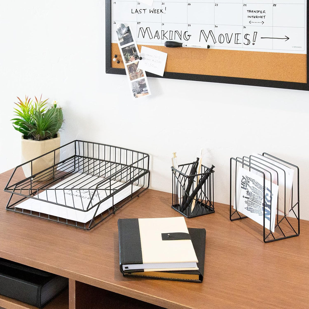 U BRANDS Vena Desktop Organization Kit - Black-817894020041-LR-362755-7-LR eShop