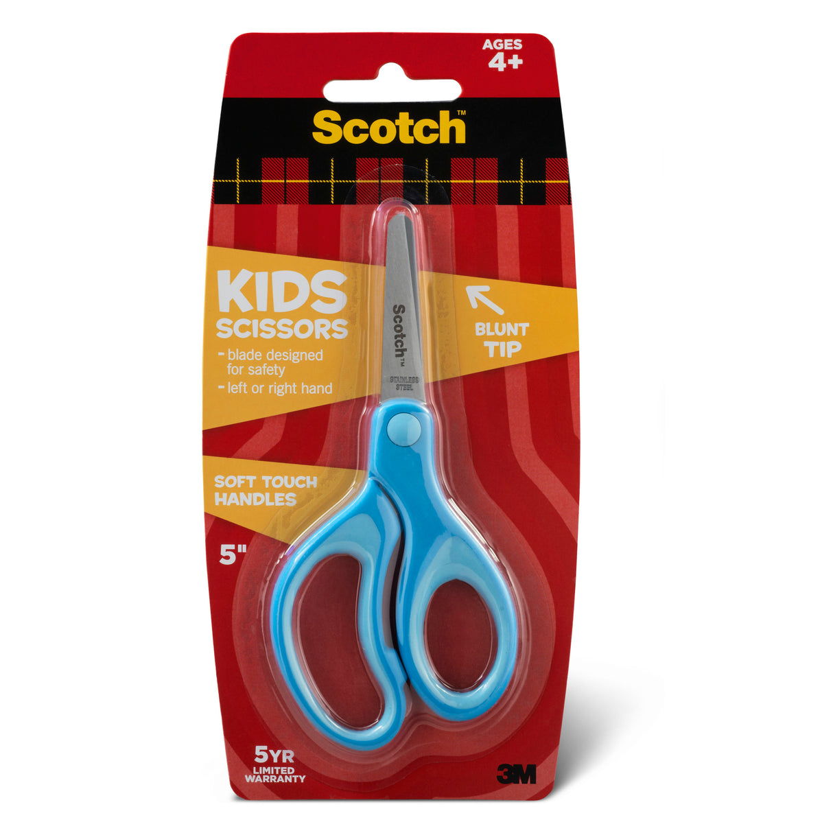 SCISSORS 3M KIDS 5IN BLUNT