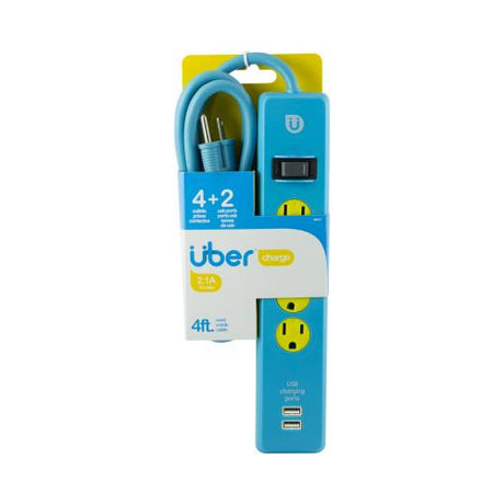 UBER 4 OUTLT PWRSTRP 4FT 2 USB-030878251174-LR-301026-1-LR eShop