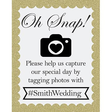 UCreate Premium Poster Board, 1 count - Scalloped Gold Glitter Border, 28" x 22"-045173400110-LR-331757-2-LR eShop