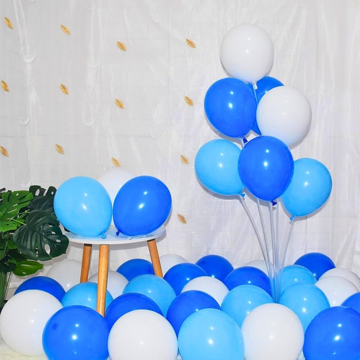 Unique 9" Latex Balloons - Baby Blue, 20 count-011179545377-LR-287301-3-LR eShop