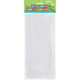 Unique Cellophane Favor Bags - Clear, 30 count-011179620081-LR-307209-1-LR eShop