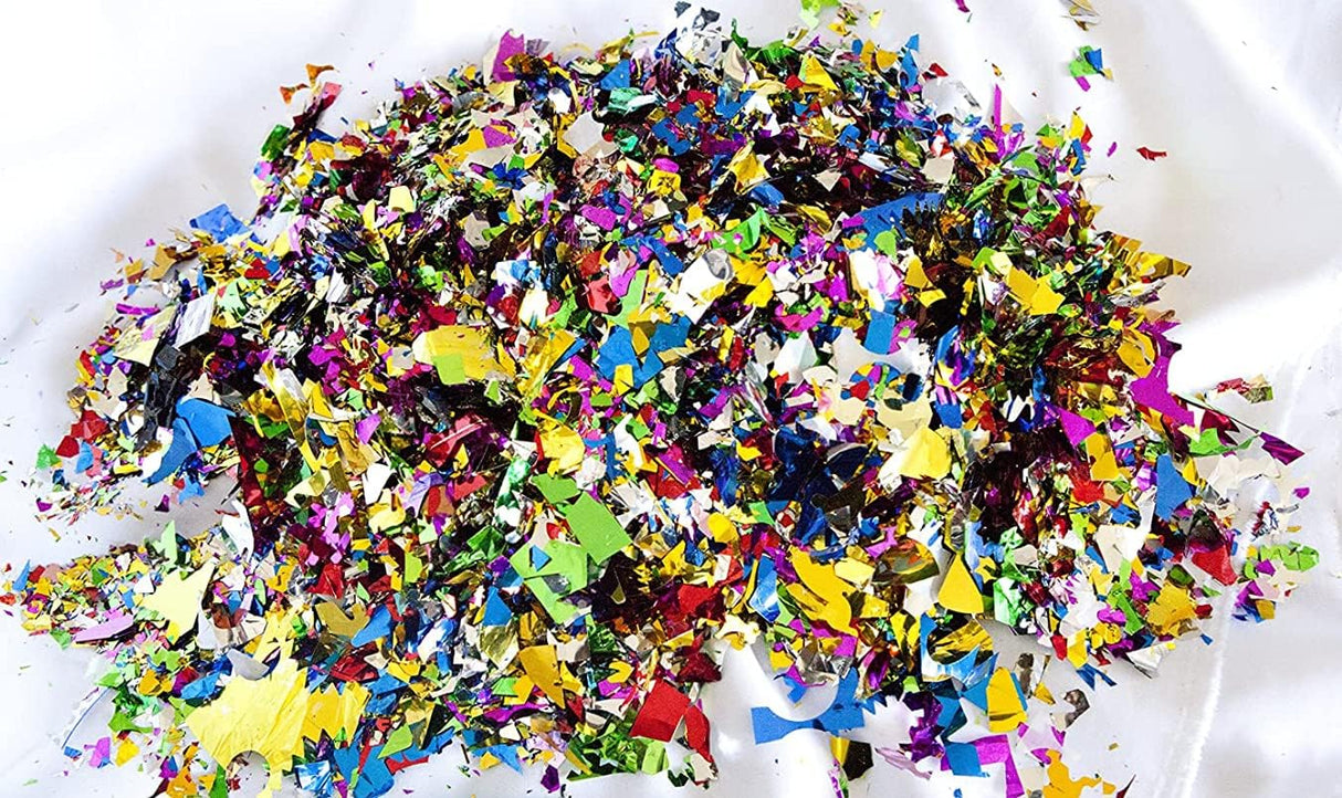 Unique Multicolor Foil Confetti, 2.5oz-011179090365-LR-99051-2-LR eShop