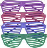 Unique Neon Shutter Shades - Assorted, 4 count-011179847433-LR-333391-2-LR eShop