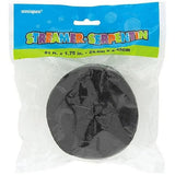 Unique Premium Crepe Paper Streamer - Black, 81 ft-011179063758-LR-108980-1-LR eShop