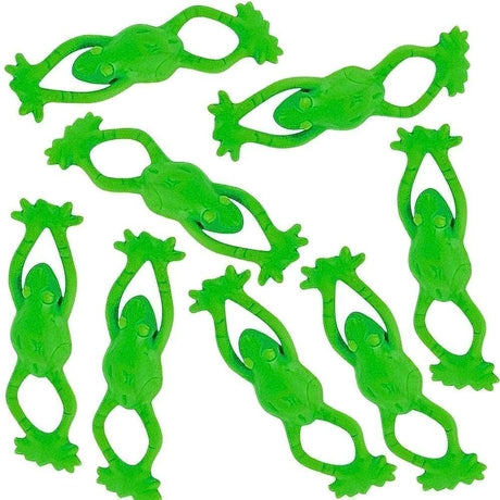 Unique Stretch Frog Slingshot Shooter Party Favors, 8 count-011179847204-LR-333386-2-LR eShop