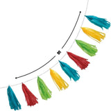 Unique Vibrant Multicolored Tissue Tassel Garland, 9 ft-011179629596-LR-359579-4-LR eShop