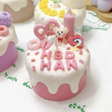 Unique Vibrant Rainbow Border Birthday Candle - Number 2-011179199426-LR-359549-3-LR eShop