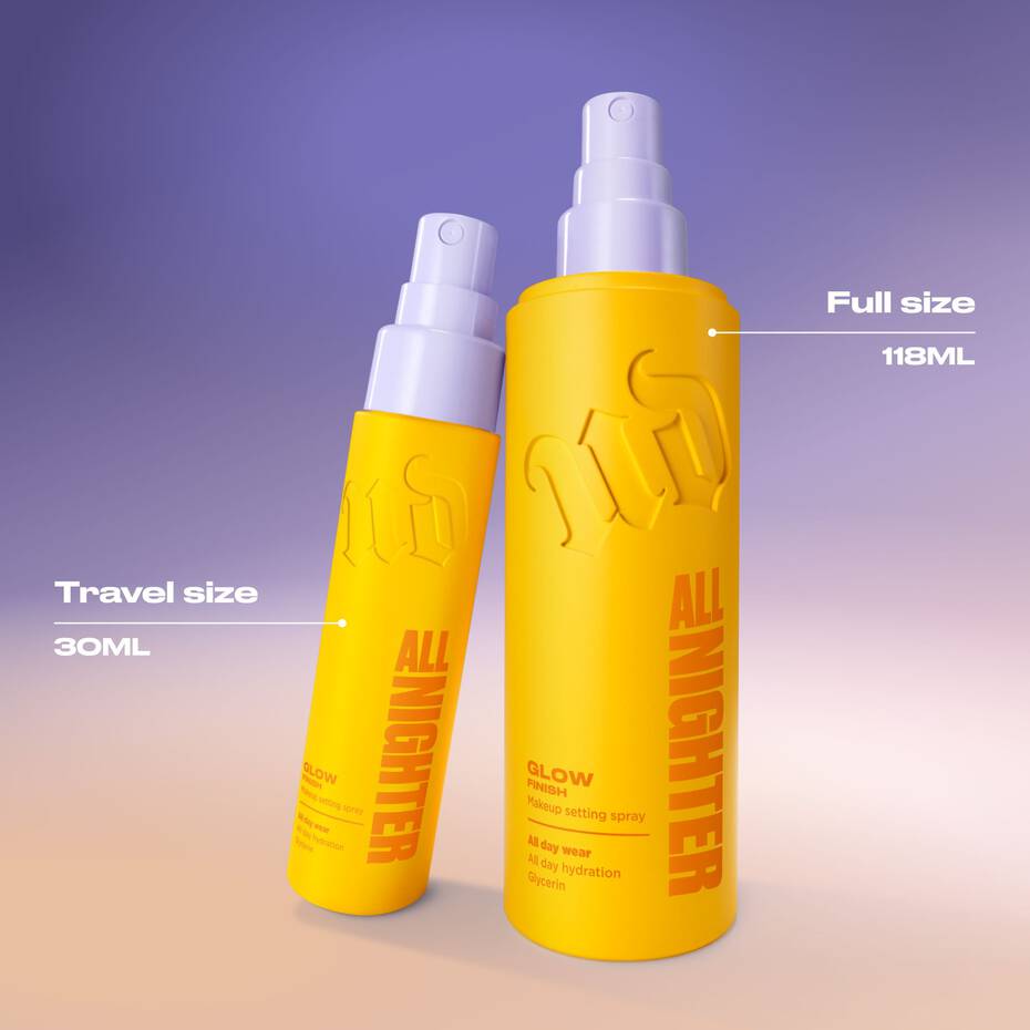 URBAN DECAY All Nighter Glow Waterproof Setting Spray, 4 oz-3605973072510-LR-361994-10-LR eShop