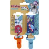 NUBY FABRIC PACIFINDER 2PK