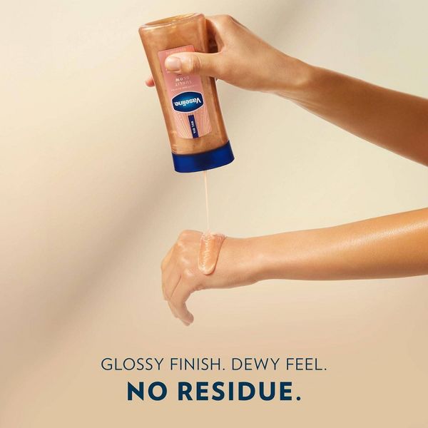 Vaseline Glazed & Glisten Shimmering Gel Body Oil - Sunlit Glow, Vanilla Cocoa, 1.69 oz-850077231476-LR-363258-4-LR eShop