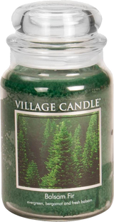 Village Candle Large Apothecary Jar Candle - Balsam Fir-602406109464-LR-199894-1-LR eShop