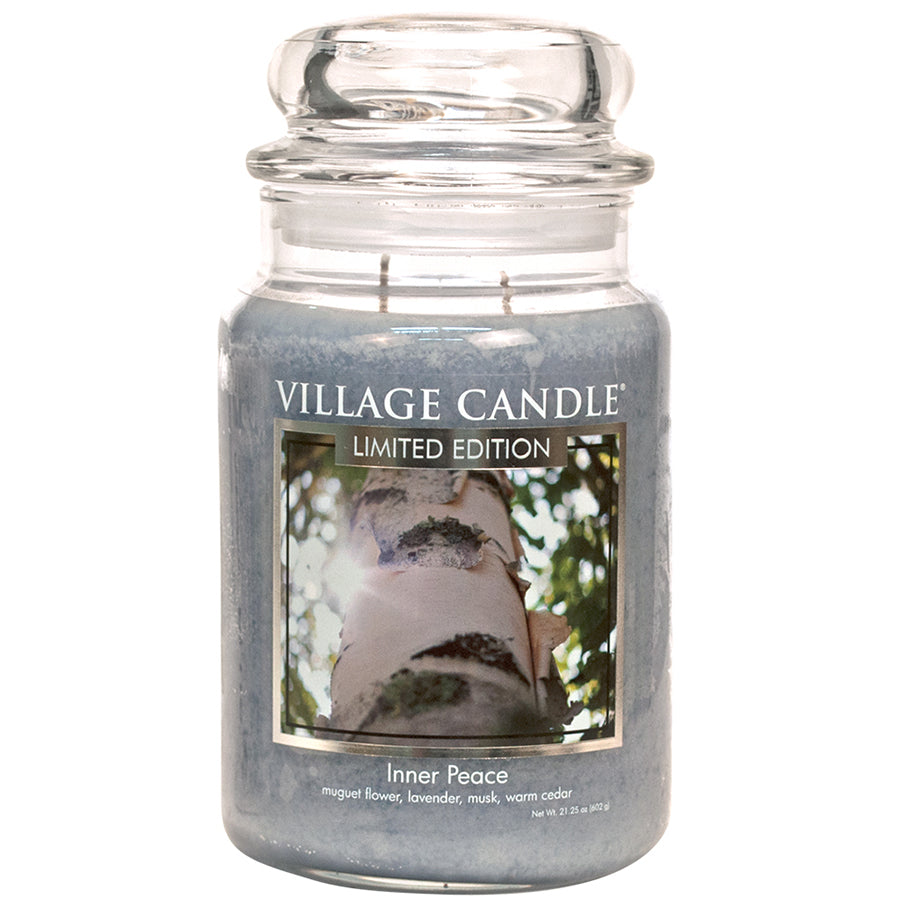 Village Candle Large Apothecary Jar Candle - Inner Peace-602406507758-LR-332805-1-LR eShop