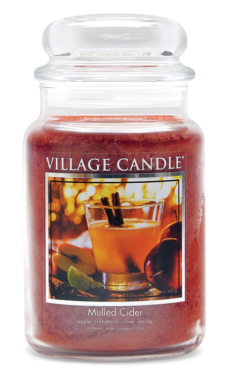 Village Candle Large Apothecary Jar Candle - Mulled Cider-602406801627-LR-199899-1-LR eShop