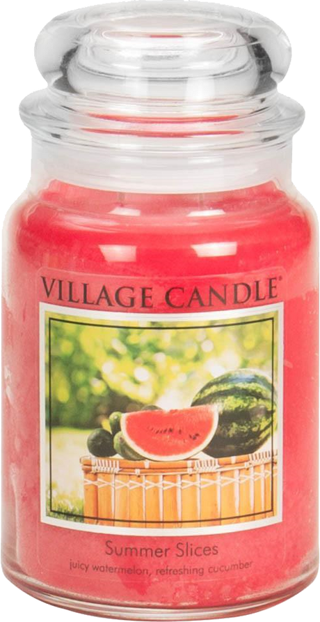 Village Candle Large Apothecary Jar Candle - Summer Slices-602406801474-LR-199904-1-LR eShop