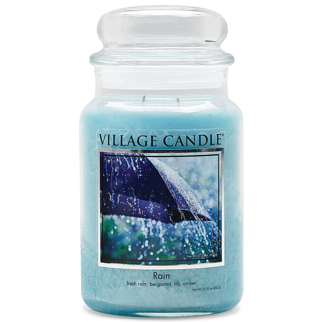Village Candle Large Glass Apothecary Jar Candle - Rain-602406619093-LR-322057-1-LR eShop