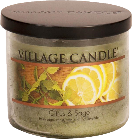 Village Candle Medium Bowl Candle - Citrus & Sage-602406626961-LR-322084-1-LR eShop