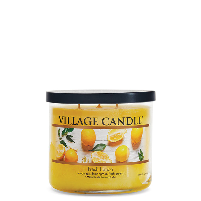 Village Candle Medium Bowl Candle - Fresh Lemon-602406649472-LR-341207-1-LR eShop